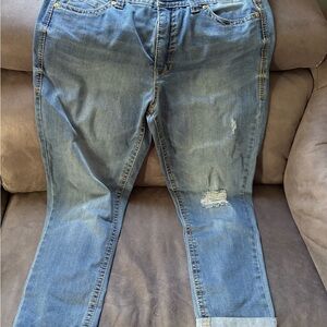 BUNDLE Gloria Vanderbilt Jeans Distressed Capri & Lightwash Skinny Starlette
